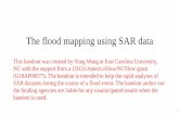 The flood mapping using SAR data - ECU