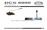 DCS 6000 Digital Conference System User Guide (English)