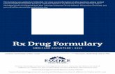 Rx Drug Formulary