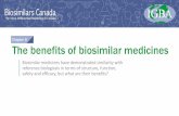 Chapter 5 The benefits of biosimilar medicines