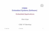 CS684 Embedded Systems (Software) - IIT Bombay
