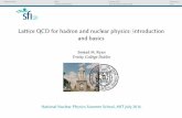 La˛ice QCD for hadron and nuclear physics: introduction ...