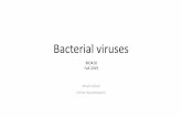 Bacterial viruses - International University of Sarajevo