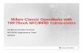 Mifare Classic Operations with TRF79xxA NFC/RFID Transceivers