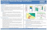 Electrode Materials Design and Failure Prediction Energy ...
