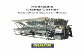 Hydraulic Clamp Carrier Manual - Clamp Racks, Clamp