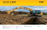 Large Specalog for 311F LRR Hydraulic Excavator, AEHQ7218 ...