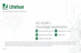 IEC 62368-1 Overvoltage requirements - Littelfuse