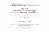 2020 Municipal Wage and Salary Survey - Georgia