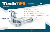 Selecting Pneumatic Linear Slides for Automation Projects