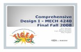 Comprehensive Design I Design I --MECH 4240 MECH 4240 ...