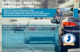 Survival Driving Urban Driving - njmel.org