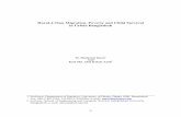 Rural-Urban Migration, Poverty and Child Survival in Urban ...