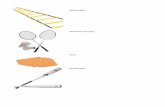Agility ladder Badminton Racquets