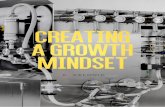 Creating a growth mindset