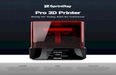 Pro 3D Printer - .NET Framework