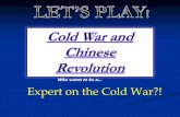 Who wants to be a… Expert on the Cold War?!