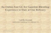 An Online Fast GC for Gasoline Blending: Experience to ...
