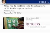 Why Pre-K matters to K-12 educators