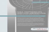 M&A, PARTNERShIPS ANd COLLAbORATIONS