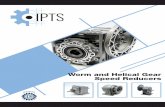 Worm and Helical Gear Speed Reducers - IPTS, Inc