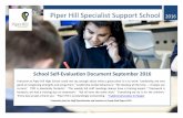 Piper Hill Specialist Support School 2016