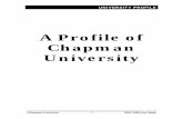A Profile of Chapman University
