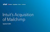 Intuit's Acquisition of Mailchimp