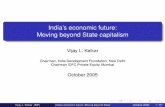 India's economic future: Moving beyond State capitalism