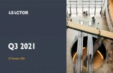 Axactor Q3-2021 Presentation