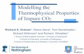 Modelling the Thermophysical Properties of Impure CO2