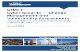 DRAFT Cyber Security — Change Management and Vulnerability ...