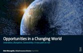 Opportunities in a Changing World
