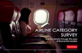 AIRLINE CATEGORY SURVEY