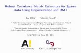 Robust Covariance Matrix Estimators for Sparse Data Using ...