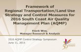 Framework of Regional Transportation/Land Use Strategy and ...