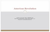 American Revolution - Weebly
