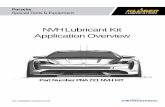 NVH Lubricant Kit ApplicationOverview