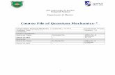 Course File Quantum Mechanics-2-0342461-1stSemester-2017 …