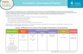 Formative Assessment Packet 4 Formative Assessment Toolbox ...