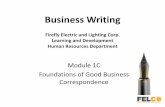 Firefly Electric and Lighting Corp. Learning and ...