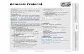 Aerosols Protocol - GLOBE