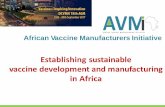 Establishing sustainable vaccine development and ...