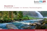 Austria - A Global Leader in Green Technologies