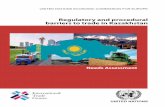 Regulatory and procedural barriers to trade in Kazakhstan