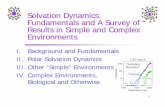 Solvation Dynamics: Fundamentals and A Survey of Results ...