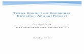 Texas Council on Consumer Direction Annual Report