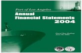 Annual Financial Statements - Port of Los Angeles