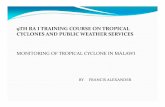 9TH RA I TRAINING COURSE ON TROPICAL CYCLONES AND …