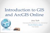 Introduction to GIS and ArcGIS Online